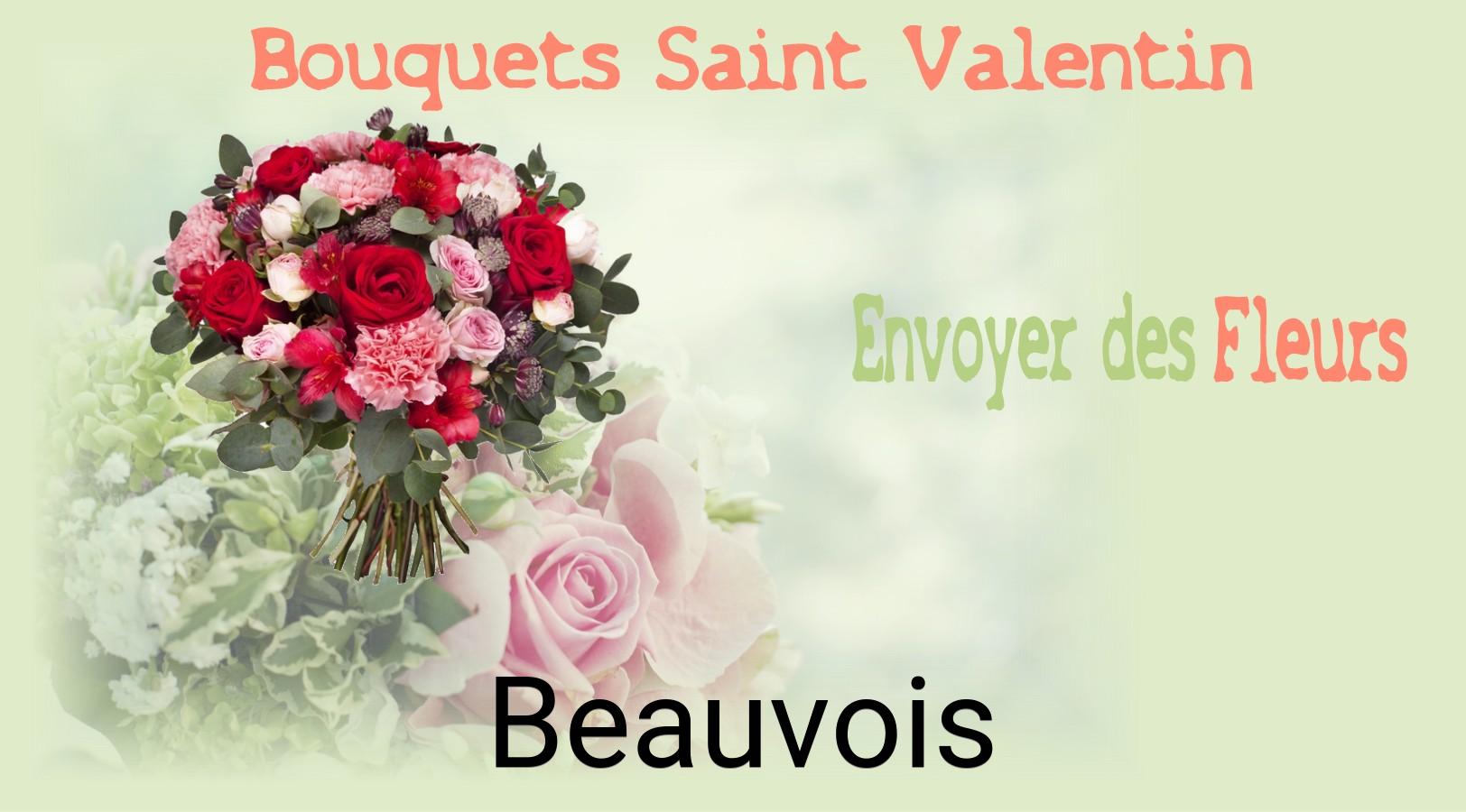 Roses de Saint-Valentin livrées à Beauvois